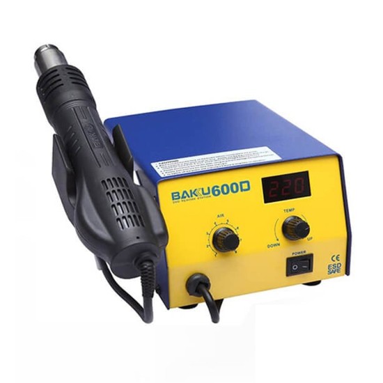 Baku Rework Station BK-600d with Hot Air Gun